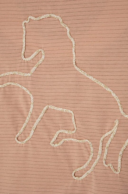 Fete United Colors of Benetton tricou copii 30DDC10HT.G.Seasonal bej