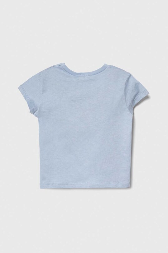 Детская хлопковая футболка United Colors of Benetton 3I1XG10DI.P.Seasonal голубой SS24