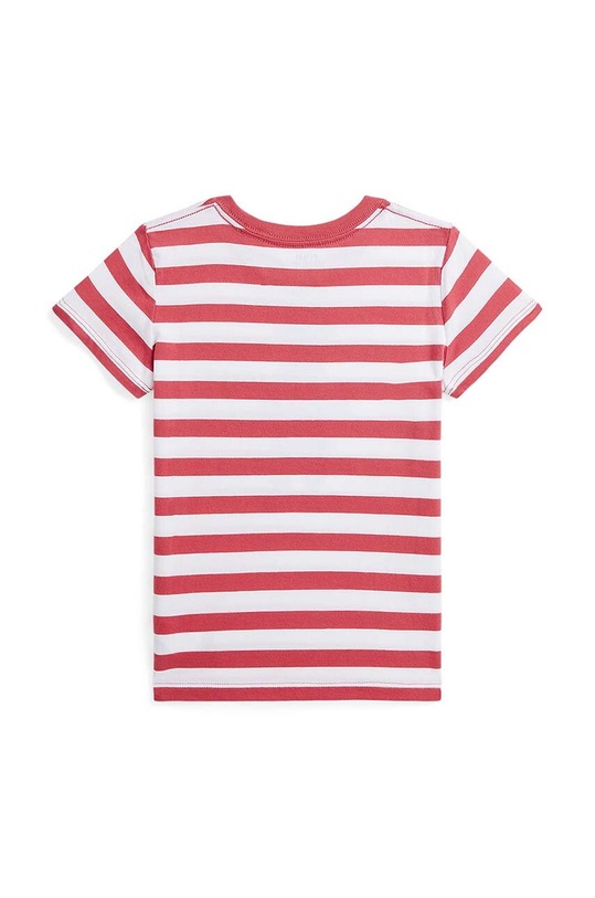Polo Ralph Lauren t-shirt bawełniany dziecięcy 312934973001 czerwony SS24