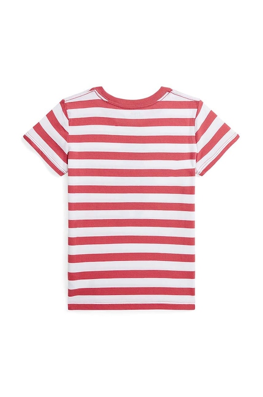 Polo Ralph Lauren t-shirt bawełniany dziecięcy 312934973001 czerwony SS24