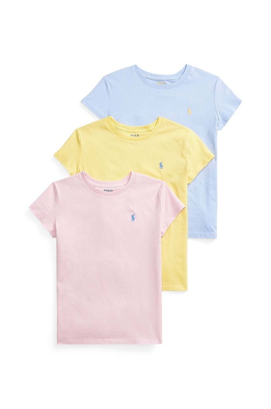 Polo Ralph Lauren t-shirt bawełniany dziecięcy 3-pack bawełna multicolor 313902553006