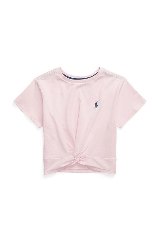Polo Ralph Lauren t-shirt bawełniany dziecięcy bawełna różowy 313935093001