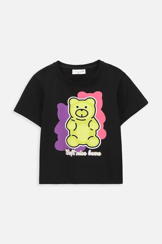 Coccodrillo t-shirt dziecięcy WC4143201JPK czarny SS24