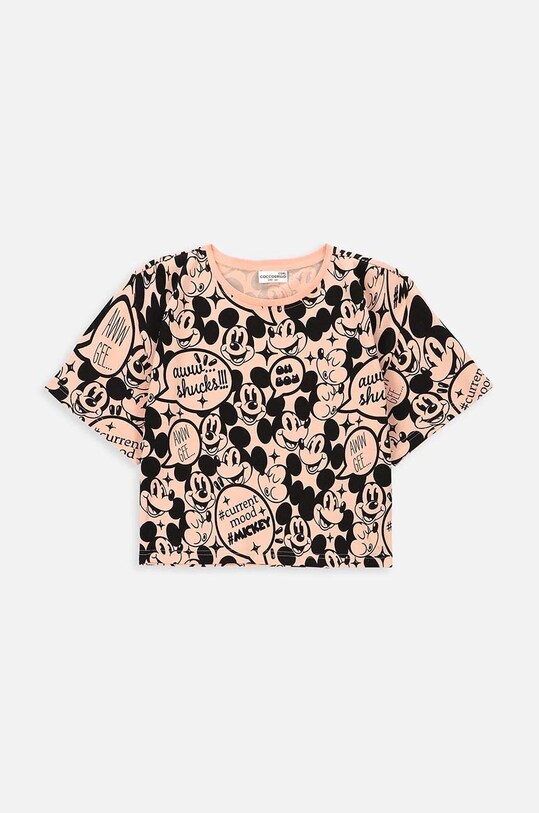 Coccodrillo tricou copii cu modele roz WC4143203LGD