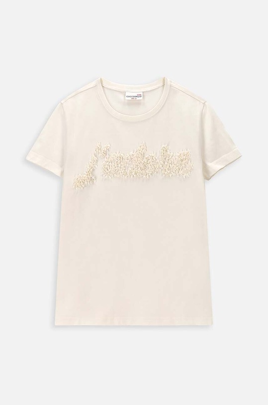 Tričko Coccodrillo s elastanom béžová WC4143202GEJ