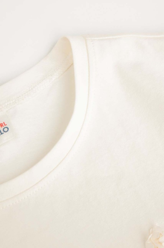 Dievča Tričko Coccodrillo WC4143202GEJ béžová