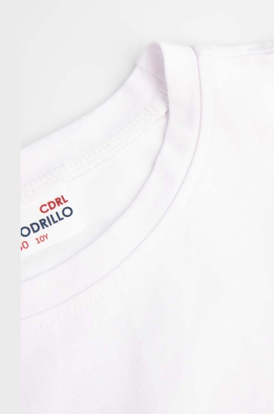 Dievča Detské tričko Coccodrillo WC4143206GPJ biela