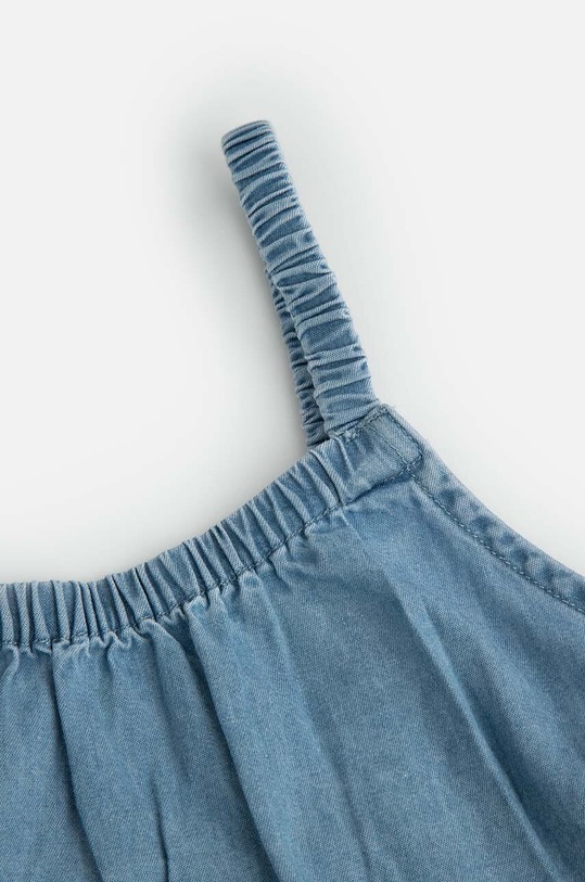 Coccodrillo top bawełniany dziecięcy niebieski WC4140501HGJ