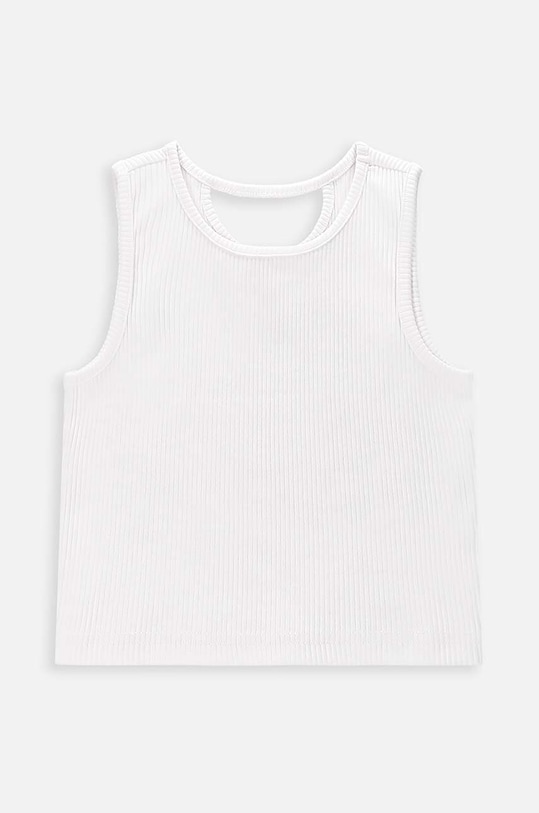 Παιδικό top Coccodrillo με ελαστάν λευκό WC4143304HGJ