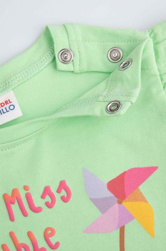Dievča Tričko pre bábätko Coccodrillo WC4143202OWN zelená