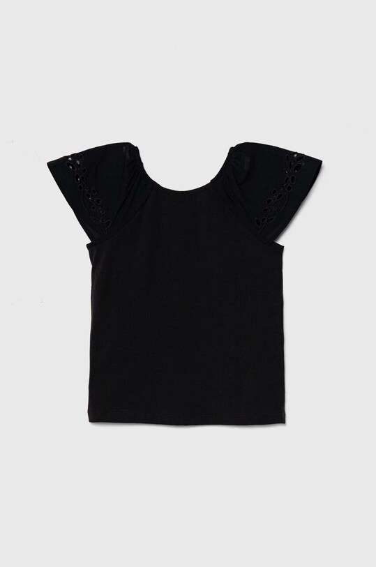 United Colors of Benetton tricou copii uni negru 3P4ZC10J5.G.Seasonal