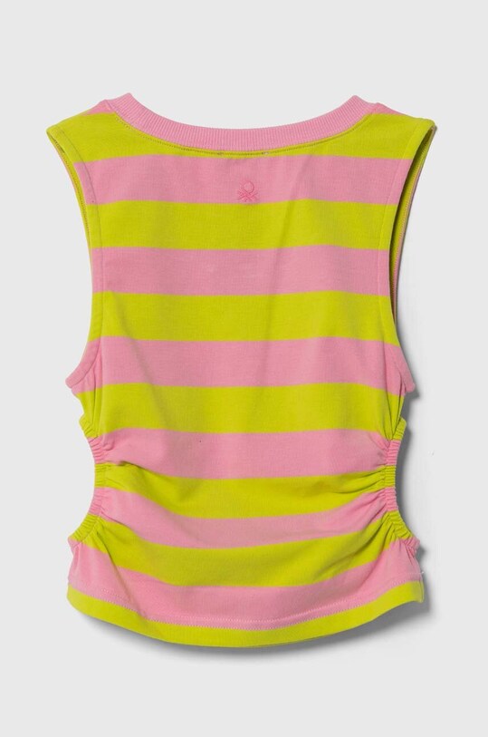 Παιδικό top United Colors of Benetton 34QCCH01N.G.Seasonal ροζ SS24