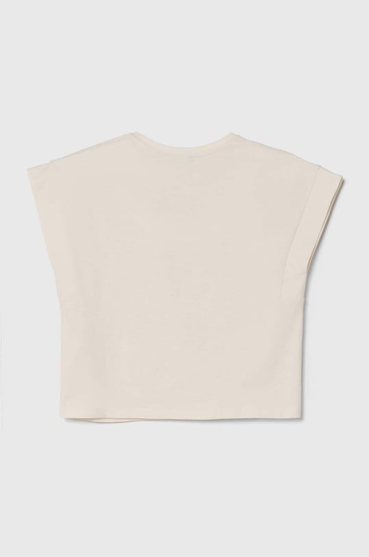 United Colors of Benetton t-shirt dziecięcy 3JFAC10IY.G.Seasonal beżowy SS24