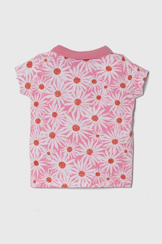 Πόλο για βρέφη United Colors of Benetton 3LRYA3003.W.Seasonal ροζ SS24