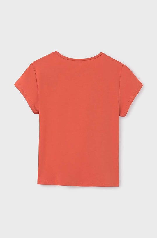 Mayoral t-shirt dziecięcy 854.8F.Junior.PPYH pomarańczowy SS24