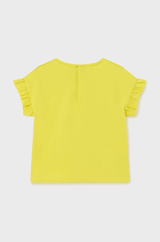 Μωρό βαμβακερό μπλουζάκι Mayoral 1013.4Q.Baby.PPYH πράσινο SS24