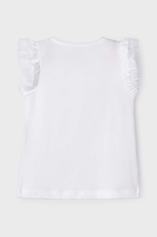 Mayoral maglietta per bambini 3079.6A.Mini.PPYH bianco SS24