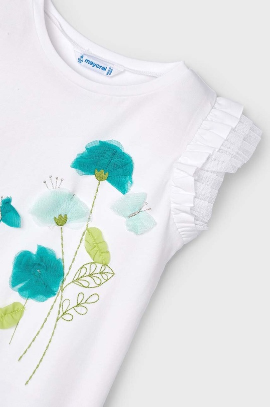 BIMBA Mayoral maglietta per bambini 3079.6A.Mini.PPYH bianco