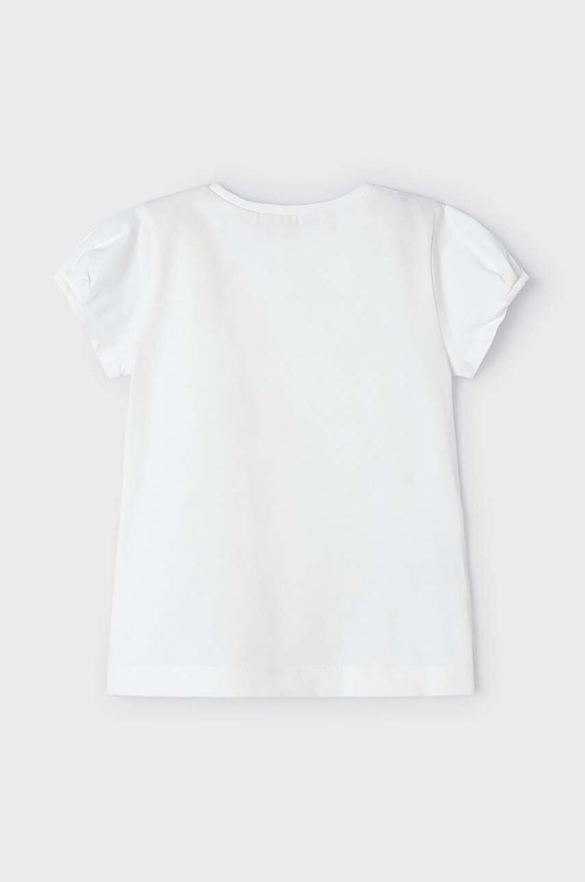 Dziewczynka Mayoral t-shirt dziecięcy 3080.6C.Mini.PPYH beżowy