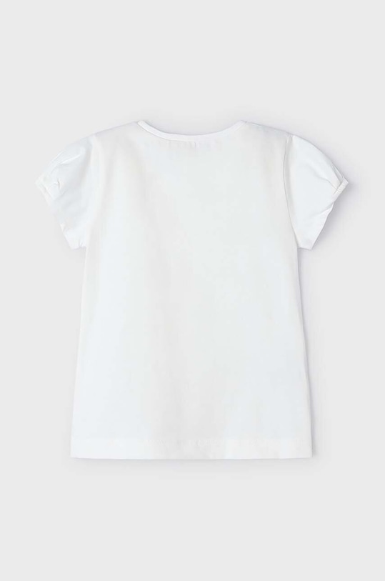 Dziewczynka Mayoral t-shirt dziecięcy 3080.6C.Mini.PPYH beżowy