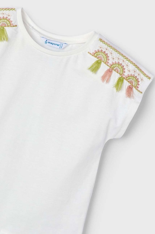 BIMBA Mayoral t-shirt in cotone per bambini 3081.6D.Mini.PPYH rosa