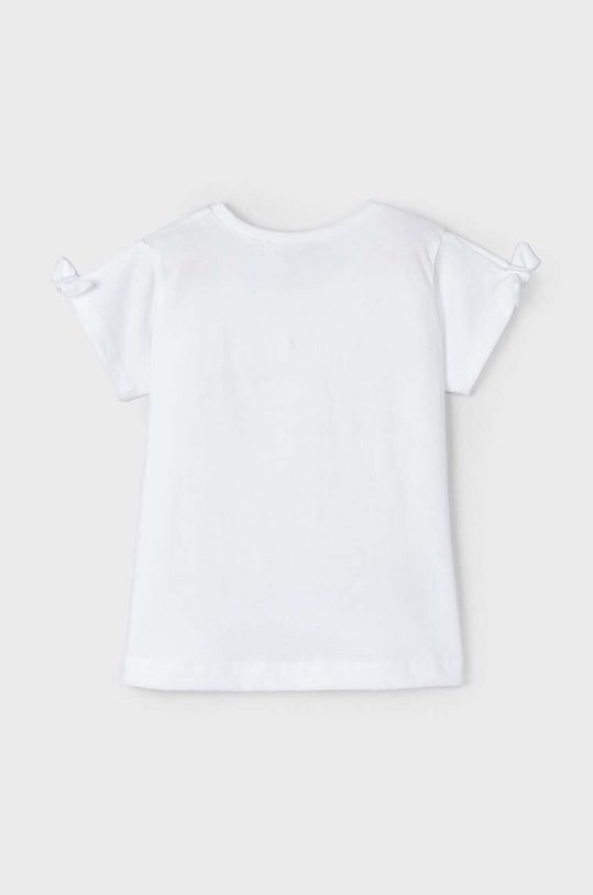 Mayoral t-shirt bawełniany dziecięcy 3084.6E.Mini.PPYH niebieski SS24
