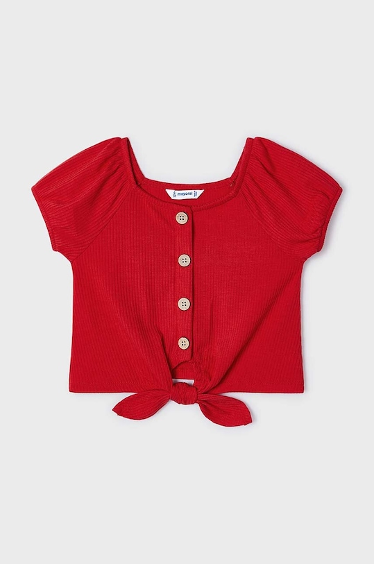 Дитяча футболка Mayoral з еластаном фіолетовий 3086.6G.Mini.PPYH