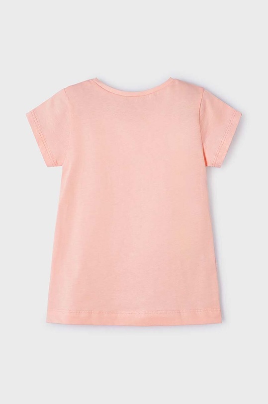 Mayoral t-shirt bawełniany dziecięcy 3090.6O.Mini.PPYH pomarańczowy SS24