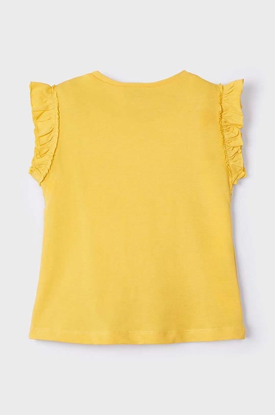 Mayoral top di cotone bambino 3094.6C.Mini.PPYH giallo SS24