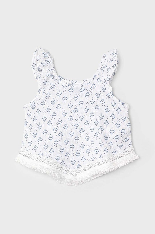 Mayoral top copii 3095.6G.Mini.PPYH alb SS24