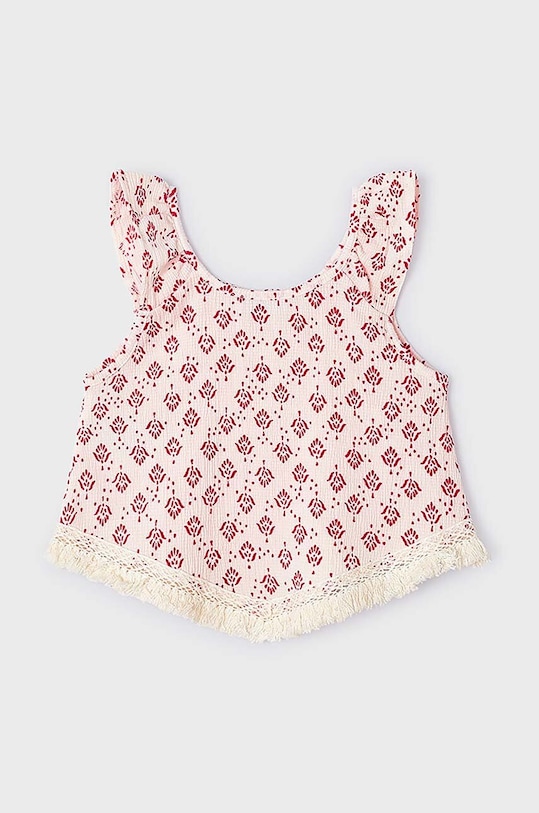 Mayoral top copii 3095.6G.Mini.PPYH portocaliu SS24