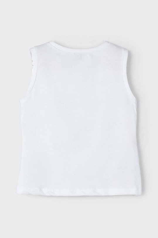 Mayoral top di cotone bambino 3097.6H.Mini.PPYH bianco SS24