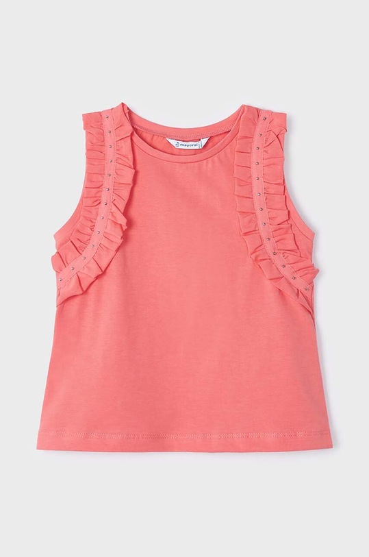 Mayoral top di cotone bambino cotone rosa 3097.6H.Mini.PPYH