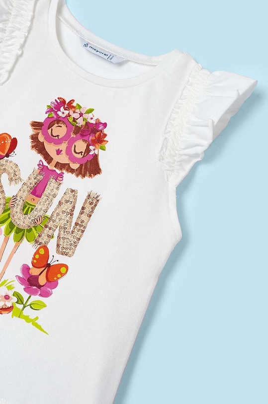 Mayoral top di cotone bambino beige 3098.6K.Mini.PPYH