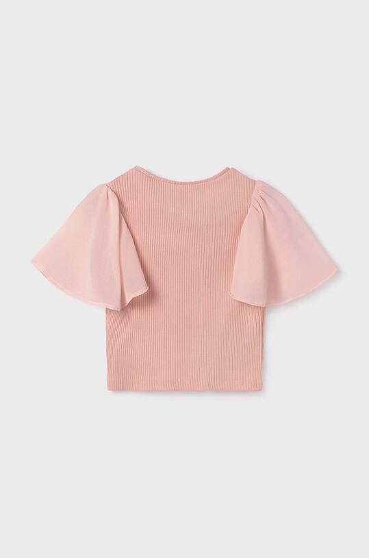Mayoral t-shirt dziecięcy 6004.8E.Junior.PPYH różowy SS24