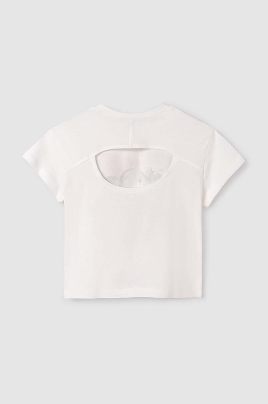 Κοριτσίστικα Παιδικό βαμβακερό μπλουζάκι Mayoral 6008.8D.Junior.PPYH μπεζ