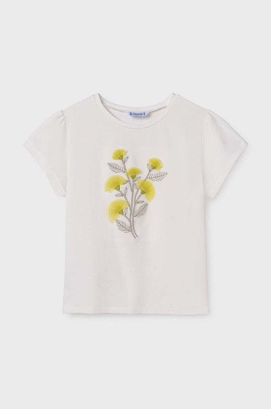 Παιδικό μπλουζάκι Mayoral στρογγυλό κίτρινο 6012.8C.Junior.PPYH