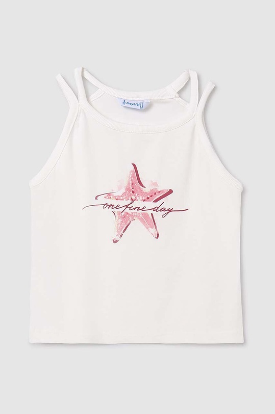 Mayoral top bambino/a tessuto elasticizzato beige 6018.8D.Junior.PPYH