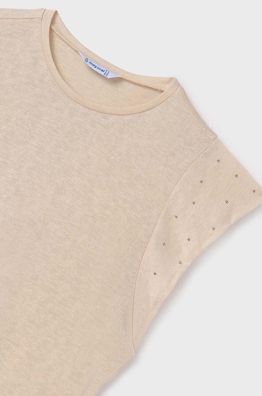 Mayoral tricou copii bej 6019.8E.Junior.PPYH