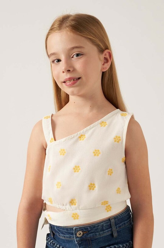 Mayoral top copii cu modele bej 6022.8A.Junior.PPYH