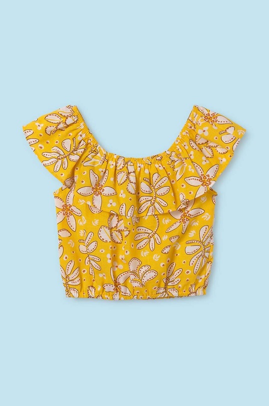 Fete Mayoral tricou copii 6024.8E.Junior.PPYH galben