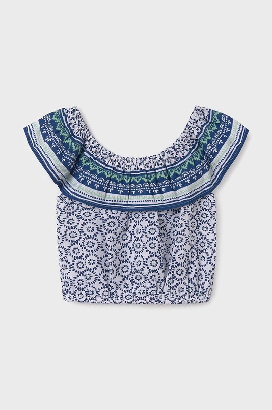 Mayoral tricou copii 6024.8E.Junior.PPYH albastru SS24