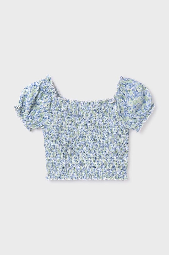 Dziewczynka Mayoral t-shirt dziecięcy 6104.8D.Junior.PPYH zielony