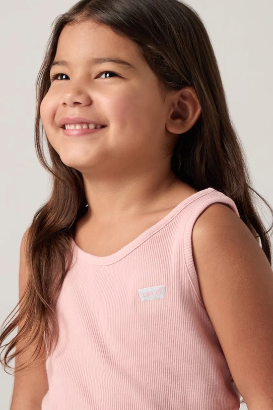 Levi's top dziecięcy LVG MEET AND GREET RIBBED TANK 3EK116