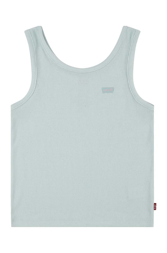 Levi's top dziecięcy z elastanem turkusowy 4EK116