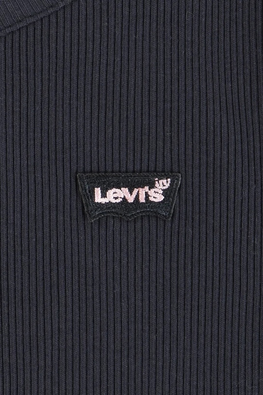 Dziewczynka Levi's top dziecięcy 4EK116 czarny