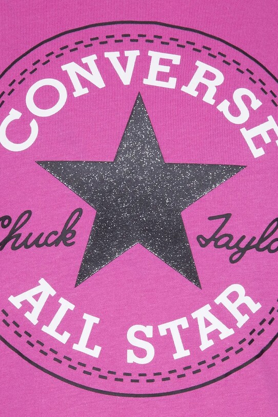 Fete Converse tricou de bumbac pentru copii 368992 roz