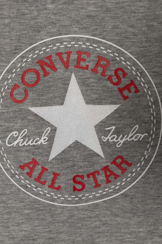 Fete Converse tricou de bumbac pentru copii 368992 gri