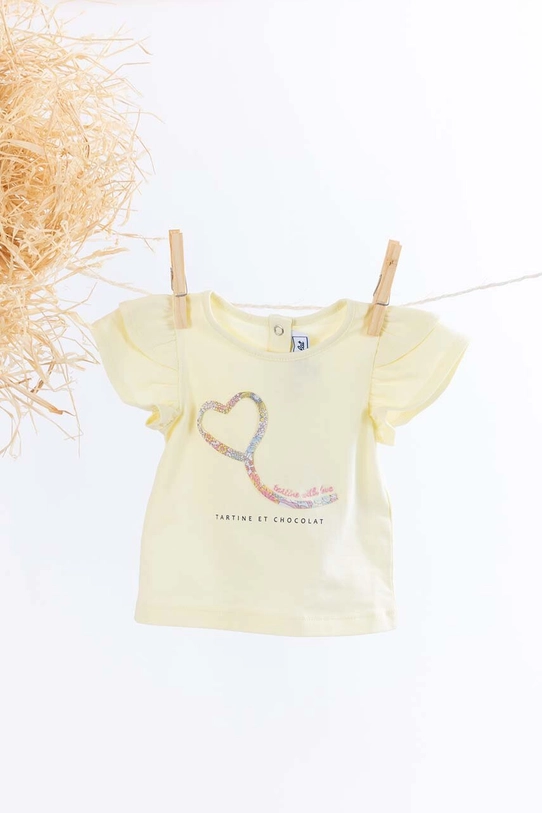 Tartine et Chocolat tricou bebe TY10011.80.94 bej