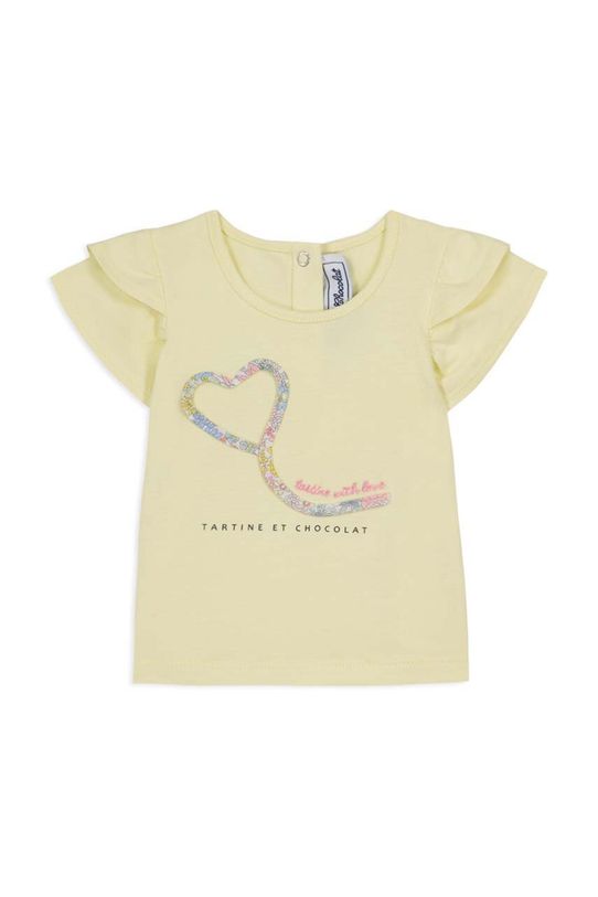 Tartine et Chocolat t-shirt dziecięcy TY10011.104 beżowy SS24